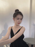 HEFANG何方珠寶璀璨飄帶耳環(huán)高級感女士輕奢高級感生日禮物送女友老婆 銀色 曬單實(shí)拍圖