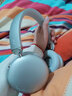 iKF E1頭戴式藍牙耳機無線HiFi音質音樂科技感極簡風格高顏值通透模式超長續航拍搭子穿搭拍照APP智聯 星光銀【HiFI級音質-ENC通話降噪】 曬單實拍圖