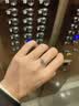I Do鉑金PT950鉆戒柏林情書1克拉培育鉆石求婚訂婚戒指送女友閨蜜禮物 柏林情書-50分鉆 13號 曬單實拍圖