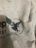 JEEP SPIRIT吉普衛(wèi)衣男連帽上衣長袖男春秋季新款套頭商務(wù)中青年百搭學(xué)生男裝 灰色常規(guī)款 L（115斤-130斤） 曬單實(shí)拍圖