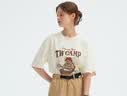 Teenie Weenie【涼感】小熊女裝刺繡時(shí)尚休閑活動(dòng)大熊圓領(lǐng)短袖T恤 乳白色 S 曬單實(shí)拍圖