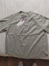 衣典零一（LEDIALYI）2025夏季女裝新款時(shí)尚休閑寬松百搭棉麻短袖t恤女夏天薄半袖上衣 淺灰色 L （建議115-125斤） 曬單實(shí)拍圖
