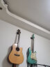 青歌 吉他挂钩墙壁挂架贝斯吊架 小提琴架 吉他架 墙挂式支架 壁挂架 长方形底座挂钩（1盒2个） 实拍图