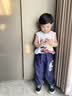 史努比兒童套裝夏季男童純棉背心短褲兩件套2026新款潮男孩夏裝衣服童裝 【純棉背心套裝】藍 挖機努比_5+黑 努比頭像X_K5 100 曬單實拍圖