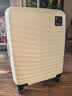 新秀麗（Samsonite）小波浪箱行李箱大容量登機拉桿箱女士七夕旅行箱KL9 豆沙綠 20英寸 曬單實拍圖
