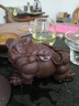 月壺茗清宜興紫砂茶寵金蟾茶寵茶桌擺件精品可養辦公室高檔茶玩三足金蟾 富足金蟾 曬單實(shí)拍圖