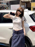 京多夢白色波點短袖t恤女2026夏季波點千禧風y2k小眾兔子刺繡設計感上衣 白色 L （90-105斤） 曬單實拍圖
