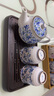 陶趣居日本進(jìn)口小藍(lán)芽陶瓷茶杯水杯和風(fēng)手握杯壽司餐廳日式湯吞杯子釉下 茶壺 單個 曬單實拍圖