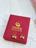 中國黃金（CHINA GOLD）鈴蘭花黃金耳釘女士彎鉤足金花朵耳飾首飾節日七夕禮物送老婆女友 鈴蘭花耳墜約0.6g【贈S925銀耳鉤】 曬單實拍圖