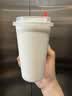 茶花（CHAHUA）一次性咖啡杯帶蓋外出攜便攜外帶杯子飲料冷飲奶茶杯 490ml【20套】一次性咖啡杯 曬單實拍圖