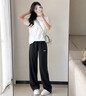 李寧（LI-NING）速干運(yùn)動(dòng)套裝女夏季新款跑步體測(cè)短袖運(yùn)動(dòng)服透氣薄款t恤兩件套 白色 -【速干透氣兩件套】短袖+長(zhǎng)褲 L (175)適用于130-150斤 曬單實(shí)拍圖