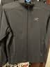 ARC'TERYX始祖鳥 KYANITE LIGHTWEIGHT JACKET 保暖 男子 抓絨衫 BLACK/黑色 M 曬單實拍圖