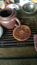 沉弗  越南藤編杯墊 紫砂壺墊鐵壺墊 手工竹木茶杯墊子收納框 茶具茶道配件 藤編杯墊8cm一只 曬單實(shí)拍圖