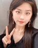 JEA·ANGEL七夕情人節(jié)禮物粉色碎石耳墜女士新款流蘇耳環(huán)長(zhǎng)款耳釘海邊度假風(fēng) 粉色碎石耳環(huán)女 有耳洞拍 曬單實(shí)拍圖