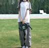 阿迪達斯Adidas Original三葉草2026年男大童3 STRIPE TEE短袖T恤 KE0920 均碼 164 曬單實拍圖