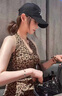 RANGWU掛脖吊帶背心女外穿洋氣2026新款無(wú)袖上衣夏季薄款高級(jí)感v領(lǐng)美背 復(fù)古豹紋V領(lǐng)掛脖吊帶 M 【建議80-95斤】 曬單實(shí)拍圖