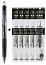 uni -ball三菱中性筆UMN138/105按動(dòng)筆UMR-85N/83水筆芯簽字考試黑筆 UMN105-0.5黑色1支+85N筆芯5支 曬單實(shí)拍圖