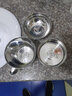 家興 304食品級(jí)不銹鋼快餐杯無(wú)磁快餐盒學(xué)生飯盒飯缸泡面杯多用快餐盒缸子帶小勺泡面碗 14cm家興304不銹鋼深格餐杯 送勺筷. 曬單實(shí)拍圖
