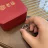 老廟銀戒指足銀福字寬面戒指生日節日禮物送長輩送媽媽 【足銀】約：4g 曬單實拍圖