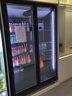 加承展示柜冷藏保鮮柜網(wǎng)紅酒水柜風(fēng)冷無(wú)霜立式冰柜啤酒飲料商用冷柜水果鮮花超市KTV便利店飲料展示柜 【背風(fēng)幕快冷除霧】雙門(mén)1250*600*1980 曬單實(shí)拍圖