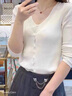 KLUCK老鳳凰金店款幸運(yùn)四葉草五花金色耳釘耳環(huán)耳飾女輕奢小眾感女友 紅色項(xiàng)鏈(雙面-版本) 曬單實(shí)拍圖