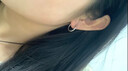 DAISY DREAM醫用鈦鋼耳環男耳圈養耳洞耳釘簡約素圈個性潮流耳骨釘鈦合金耳飾 【一對】10mm醫用鈦鋼耳圈 曬單實拍圖