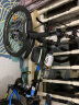 Jeep吉普（JEEP）儿童自行车小孩便携折叠变速山地车单车6-10岁男女款 战神mini-黑蓝色-辐条轮 24寸24速（1.55m-1.75m） 实拍图