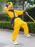 熊遛彎兒童孫悟空衣服美猴王服裝猴子演出服150 限時送金箍棒 曬單實拍圖