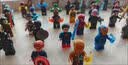 樂高（LEGO）復仇者聯(lián)盟鋼鐵俠英雄大小人仔小孩積木玩具 漫威人物50款+武器(不重復) 曬單實拍圖