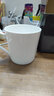 國(guó)濤骨瓷純白色馬克杯訂制LOGO酒店杯子印字賓館白瓷杯茶杯水杯麥片杯 v10杯 曬單實(shí)拍圖