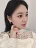 Lnieer溫柔摩卡慕斯珍珠耳環(huán)女耳圈小櫻桃耳釘耳扣2026氣質(zhì)耳墜輕奢耳飾 【金色】咖金珍珠櫻桃耳釘 曬單實拍圖