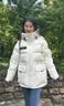 波司登反季羽絨服女士加厚90絨鵝絨連帽商場同款時尚百搭休閑外套 曬單實拍圖