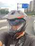 FASEED摩托車(chē)頭盔男雙鏡片摩旅公路機(jī)車(chē)?yán)揭翱募?橘斯巴達(dá)/啞黑（配鍍銀風(fēng)鏡） 2XL 適合60-61頭圍 曬單實(shí)拍圖