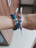 RASTACLAT 果凍系列潮流情侶男女小獅子手鏈?zhǔn)掷K情人節(jié)禮物 BLURRED MAGENTA迷你繩結(jié)款 曬單實(shí)拍圖