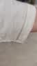 真維斯（Jeanswest）淺綠色長袖t恤女春款2026新款田園休閑風外穿大碼打底衫純棉上衣 曬單實拍圖