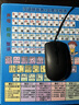 朋訊（PENGXUN） 五筆字根表鼠標墊口訣鍵盤(pán)圖字型助記圖學(xué)打五筆字根表圖高清五筆鼠標墊辦公電腦墊 藍色【字根表+拼音表】 曬單實(shí)拍圖