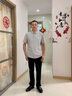 皮爾卡丹（pierre cardin）爸爸夏季套裝2026新款男裝冰絲短袖T恤休閑POLO衫父親節(jié)禮物自營 曬單實拍圖