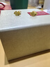 菜百首飾七夕禮物黃金耳釘 足金桃心心心相印耳釘  HJ （直針無托） 足金 約1.38g 曬單實拍圖