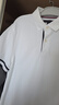 Tommy Hilfiger【鑲邊袖口】26春夏男修身短袖T恤/【撞色翻領(lǐng)】珠地POLO 【鑲邊修身】白色YCF L (推薦：150-165斤) 曬單實拍圖