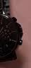 卡西歐（CASIO）黑武士百搭復古50米防水石英機芯三眼六針黑色表盤商務男表禮物 MTP-E321B-1A 曬單實拍圖