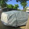特斯拉MODLE Y純電車衣車罩防曬隔熱防塵罩遮陽(yáng)防雨通用汽車外套定制專車專用車衣 拉金純牛津布《銀色》 曬單實(shí)拍圖