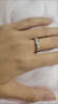 DRPT950鉑金永結同心戒指情侶對戒銀飾求婚結婚戒指送女友情人節禮 永結同心-男戒 曬單實拍圖