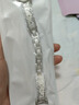 適用華為氣質感拉絲鑲鉆手鐲款手表表帶watch4watch5GT4GT5GT6pro 銀色 僅表帶 適用 華為watch GT5 Pro 表盤42mm 曬單實拍圖