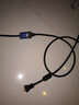 綠聯(lián) VGA延長線公對母3+6線芯 工程級VGA高清連接線 筆記本電腦顯示器電視投影儀視頻加長轉(zhuǎn)接線 黑色 3米 曬單實(shí)拍圖