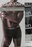 Calvin Klein內衣【七夕禮物】男士吸濕速干四條裝ck輕薄高彈低腰防夾臀內褲男 I7I-黑/太空黑/椰青灰/碳灰 4條 XL 曬單實拍圖