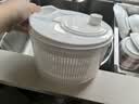 優(yōu)勤（YOUQIN）蔬菜脫水器沙拉甩干器洗水果洗菜盆瀝水神器甩干機(jī)甩水菜籃 曬單實(shí)拍圖
