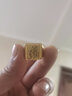 喜緣祥珠寶足金999黃金戒指精品豪華四方男士黃金戒指福字男戒生日禮物 金重13.89g 曬單實(shí)拍圖