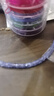 京霽 彩色扁形彈力線韌性好水晶線松緊線diy手工文玩串珠手鏈佛珠線繩 10色共10卷【0.8mm*10米1卷】 曬單實(shí)拍圖