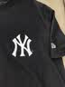 NEW ERA紐亦華MLB水繪NY LA男女情侶短袖T恤圓領潑墨印花NE 14179167-黑色-NY S 曬單實拍圖
