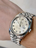 【二手99新】勞力士Rolex日志男表116333/116233/116234/116334男士腕表 【36MM】116234銀盤(pán)鉆刻 曬單實(shí)拍圖